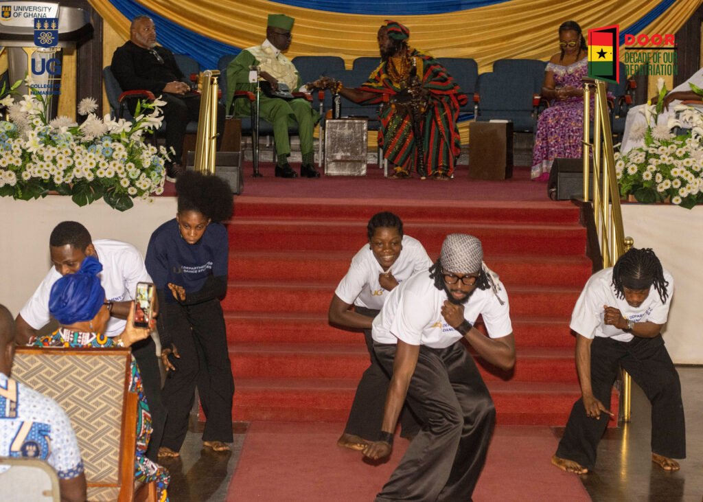 Student performance during the Open D.O.O.R. Dialogues programme at the University of Ghana