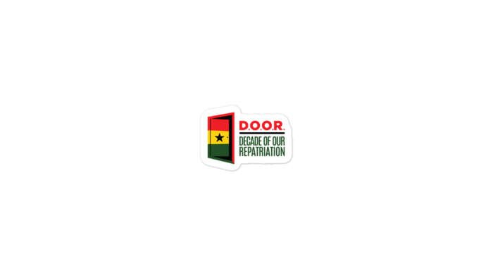 D.O.O.R. Die-Cut Stickers