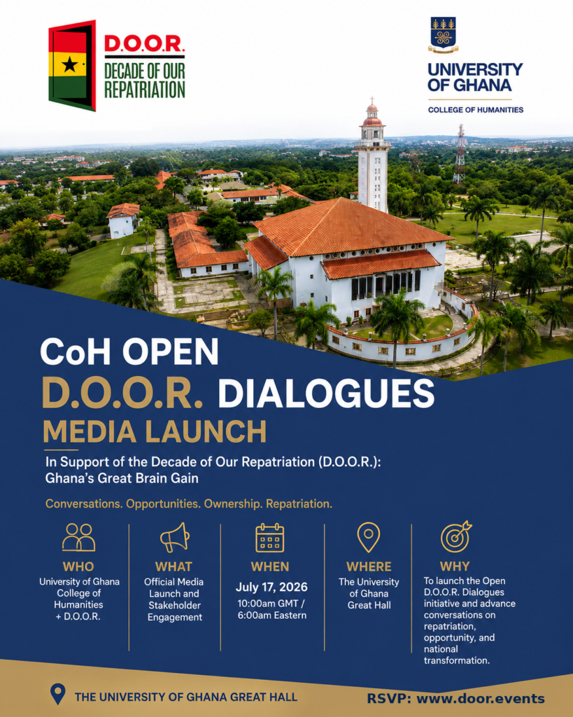 Open D.O.O.R. Dialogues flyer – Media Launch