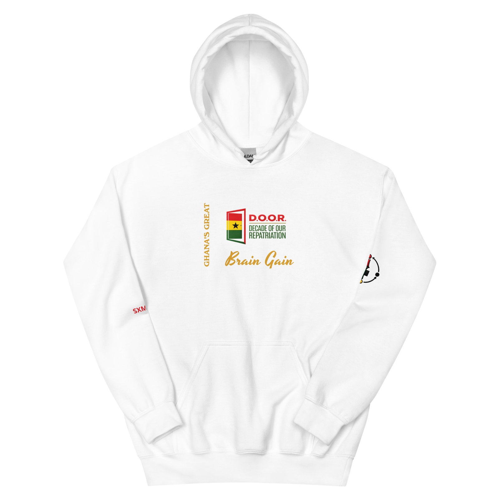 D.O.O.R. Brain Gain Unisex Hoodie - Image 3