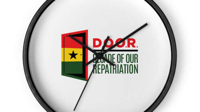 D.O.O.R. Logo Wall Clock