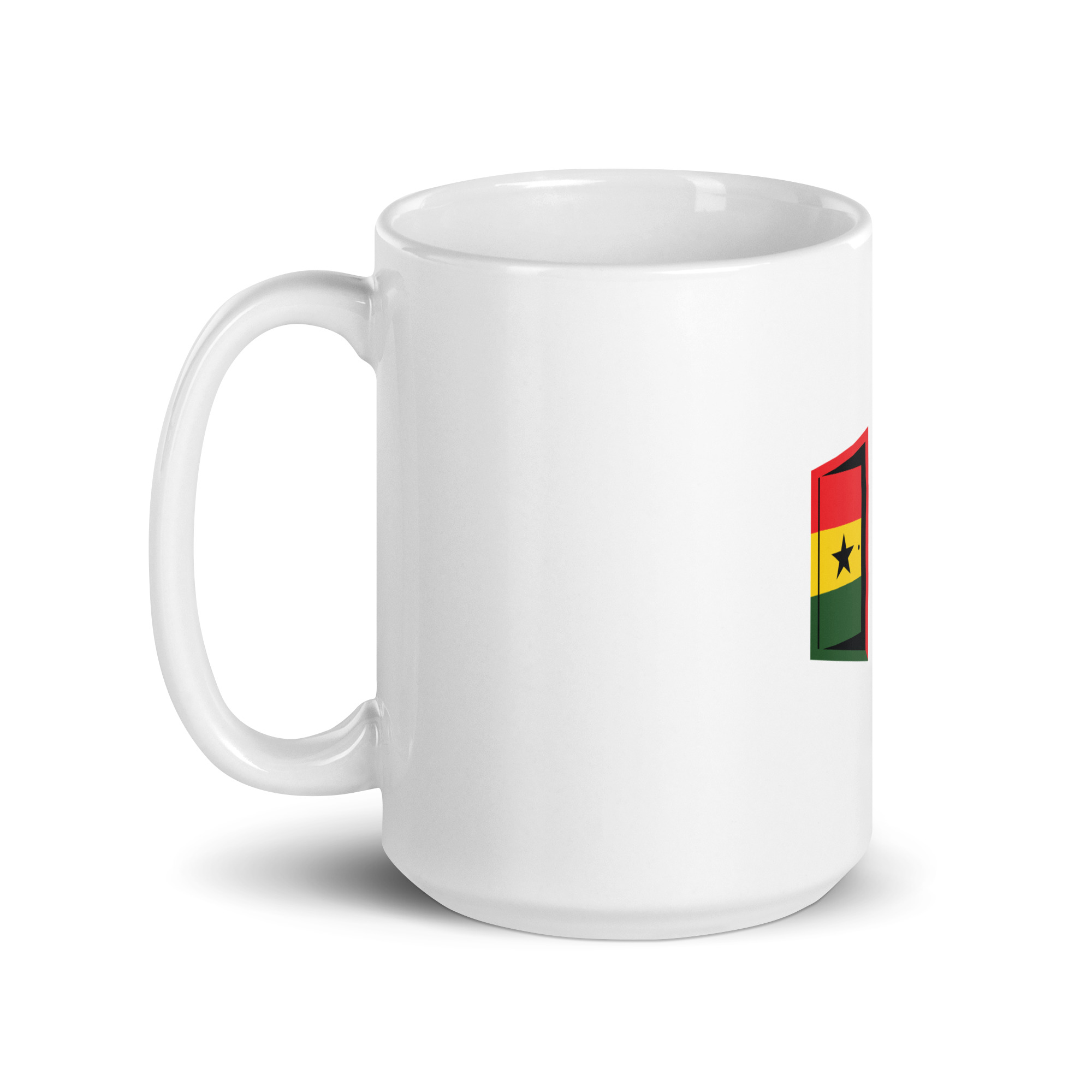 D.O.O.R. White Glossy Mug - Image 6