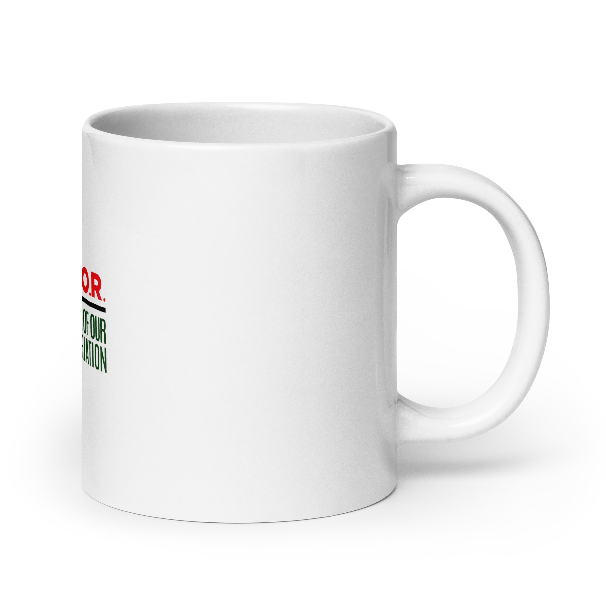D.O.O.R. White Glossy Mug