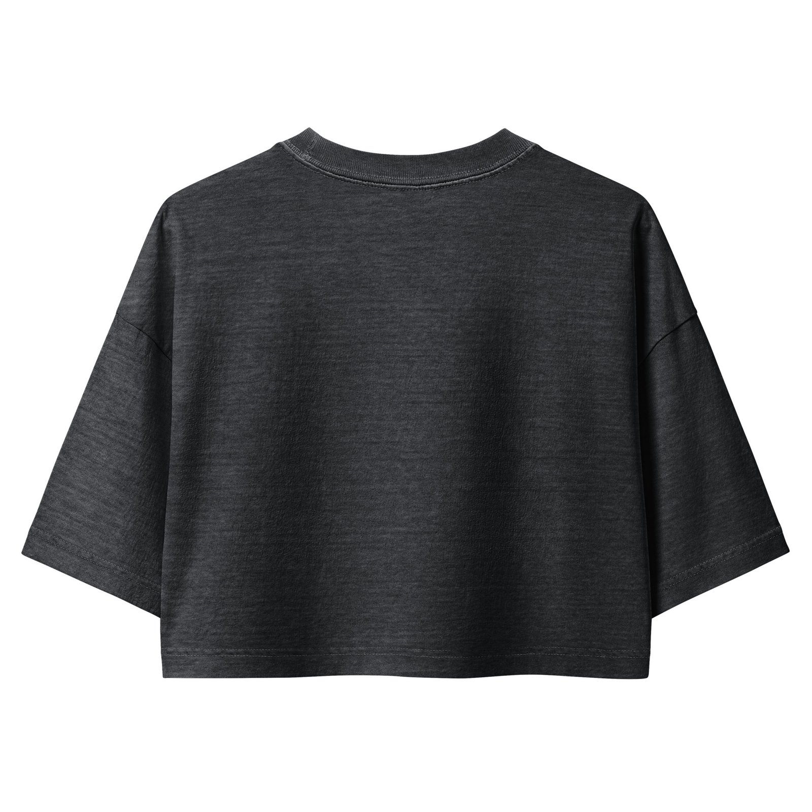 Women’s garment dye cropped tee - Image 2