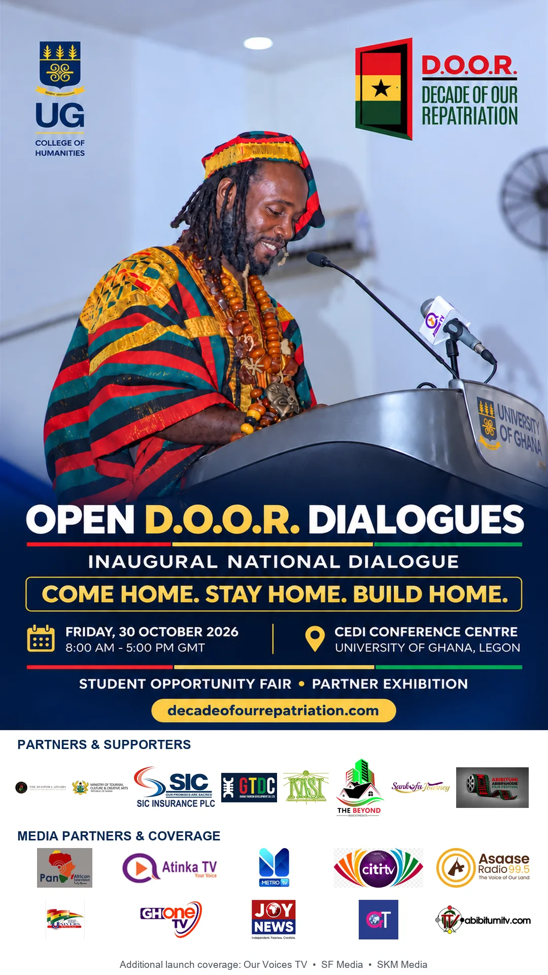 Open D.O.O.R. Dialogues national dialogue flyer